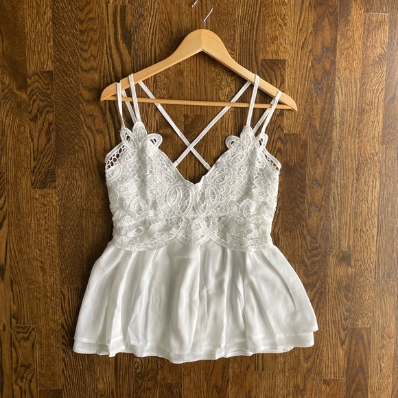 🔹New🔹Layered Bodice Babydoll Tank Top - Picture 5 of 8